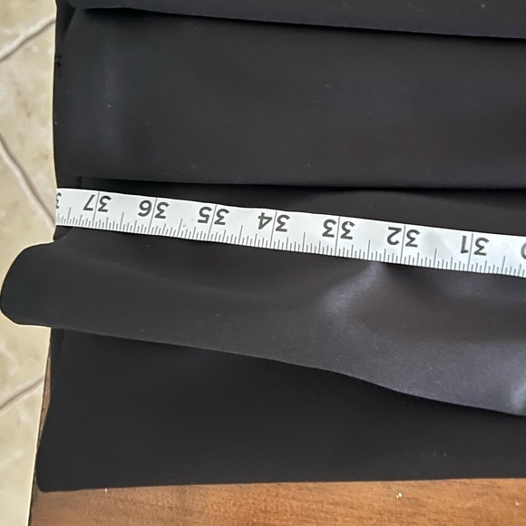 Karl Lagerfield Little Black Sheath V Neck Dress   (see measurements) EUC - Picture 7 of 7